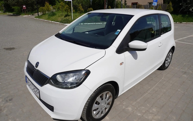 Skoda Citigo cena 17500 przebieg: 227000, rok produkcji 2017 z Katowice małe 596